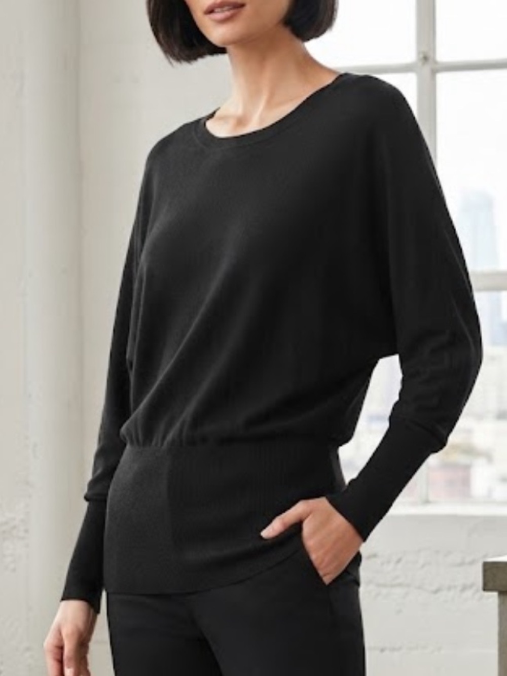 Nicole‎ Nicole Miller Black Sweater